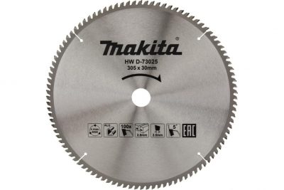 Диск пильный для алюминия (305x30x2.8/2 мм; 100T) Makita D-73025