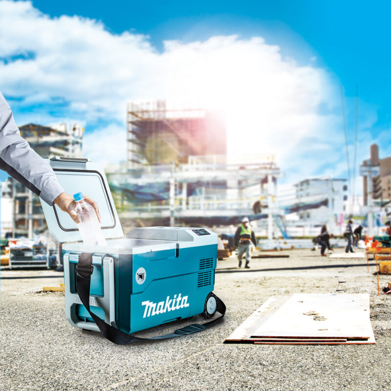 Холодильник с подогревом Makita 20 л CW001GZ