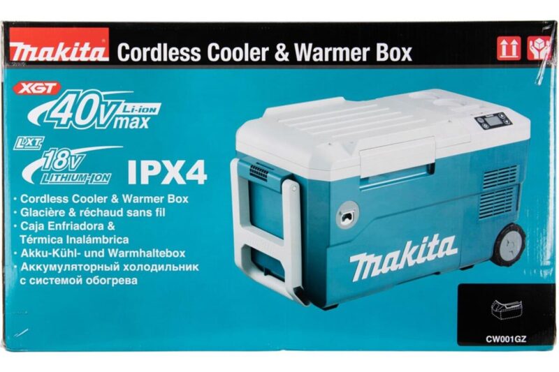 Холодильник с подогревом Makita 20 л CW001GZ