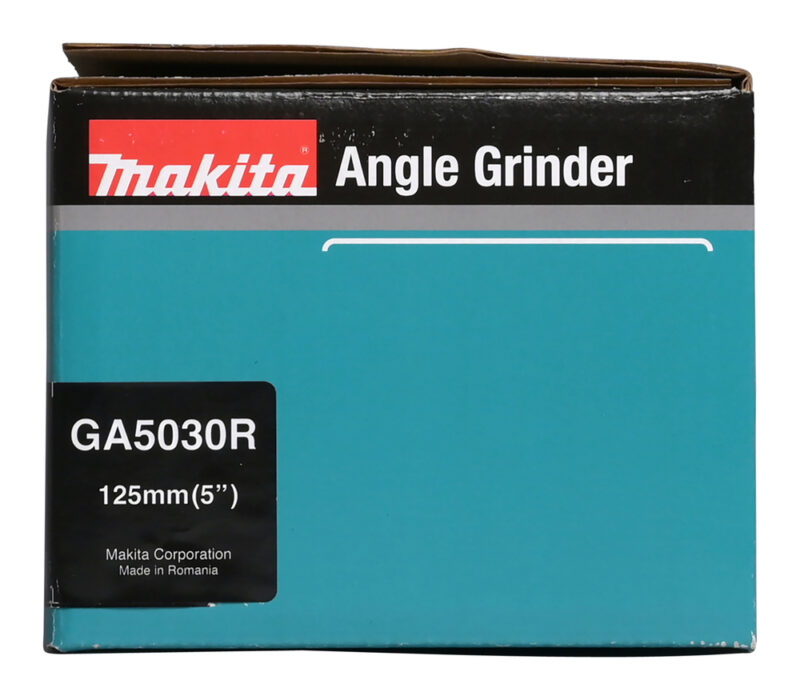 Угловая шлифмашина Makita GA5030R 125 мм, 720 Вт, 11000 обм, плавный пуск, антирестарт, 1.4 кг, кор.