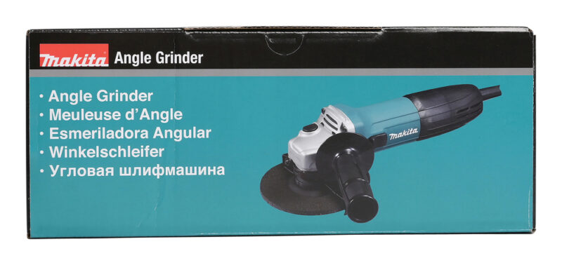 Угловая шлифмашина Makita GA5030R 125 мм, 720 Вт, 11000 обм, плавный пуск, антирестарт, 1.4 кг, кор.