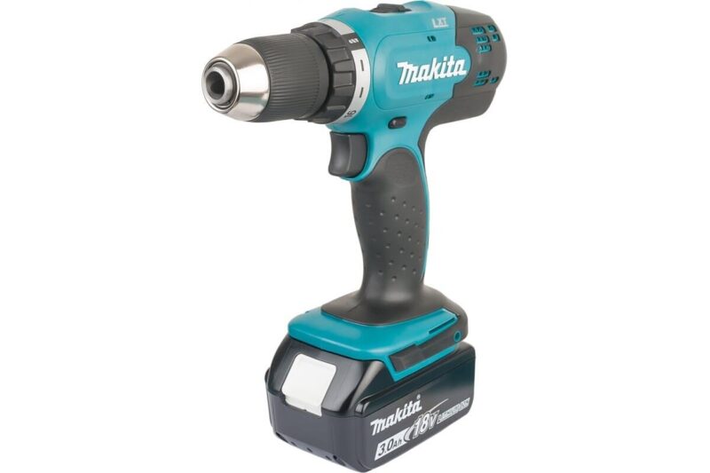 Аккумуляторная дрель-шуруповерт Makita LXT DDF453RFE