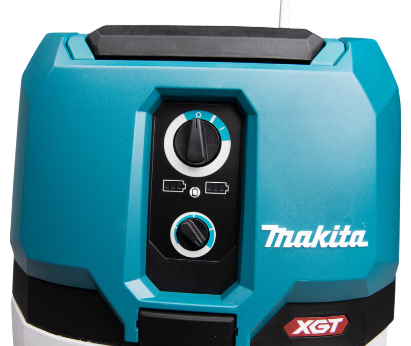 Аккумуляторный пылесос Makita XGT BL 2x40В, 3.2 м3/мин, 230 мбар, 15 л, L-класс, сух./влаж , XPT VC003GLZ
