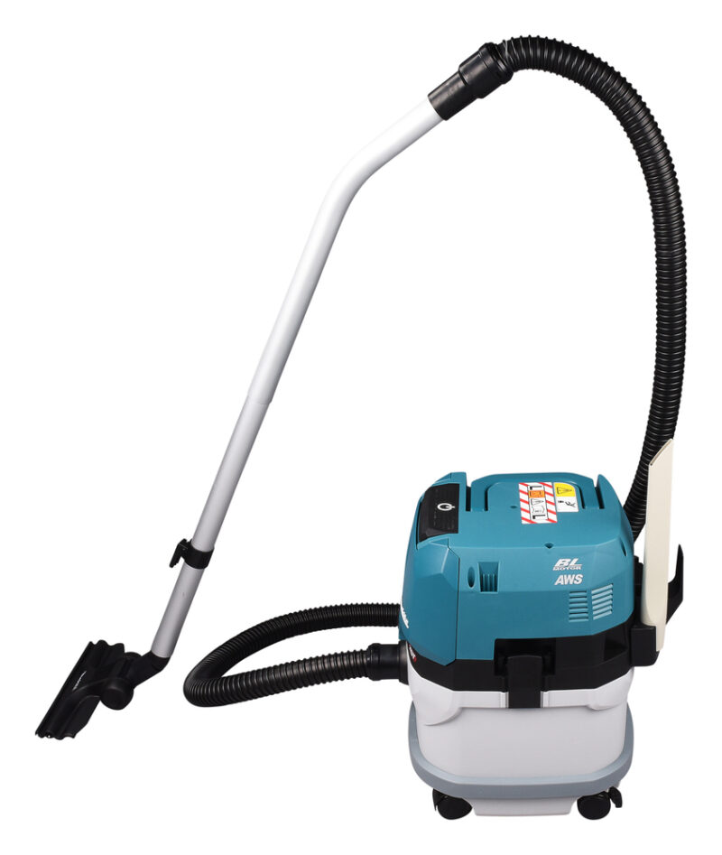 Аккумуляторный пылесос Makita XGT BL 2x40В, 230 мбар, 15 л, L-класс, сухой, XPT, AWS, с модулем WUT01 VC004GLZ01