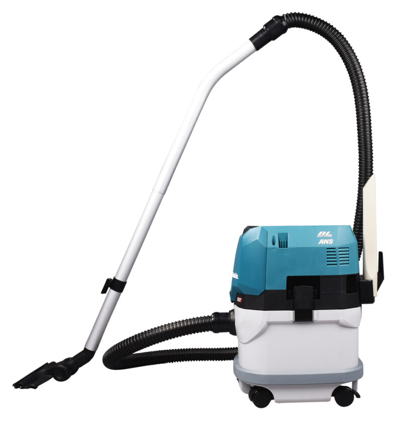 Аккумуляторный пылесос Makita XGT BL 2x40В, 230 мбар, 15 л, L-класс, сухой, XPT, AWS, с модулем WUT01 VC004GLZ01