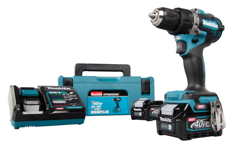 Дрель-шуруповерт Makita XGT BL/XPT DF002GD201