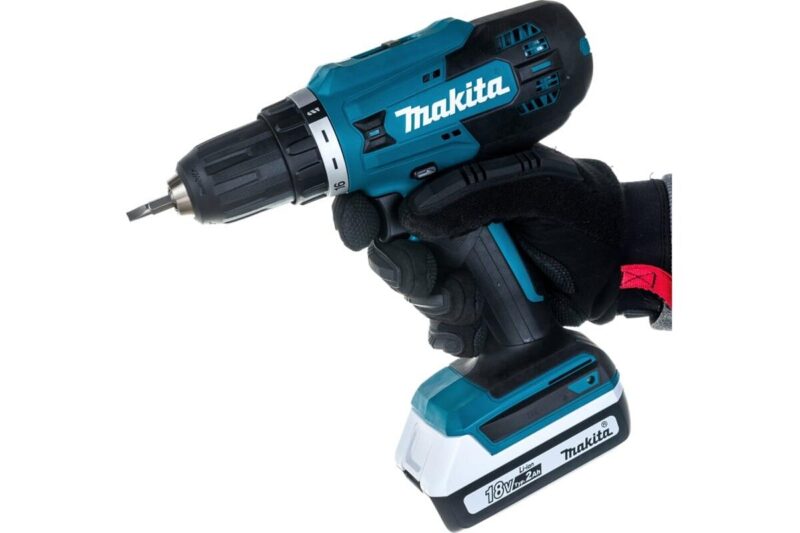 Аккумуляторная дрель-шуруповерт Makita G-серия, 18В DF488DWAE