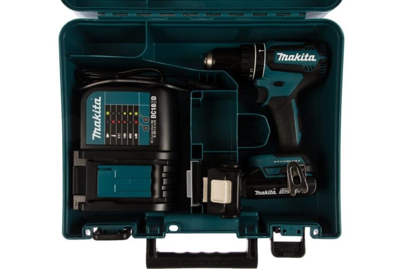 Аккумуляторная дрель-шуруповерт Makita DHP485SYE