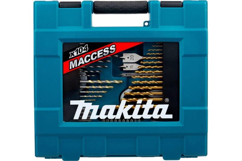 Набор ручного инструмента 104 предмета Makita D-31778