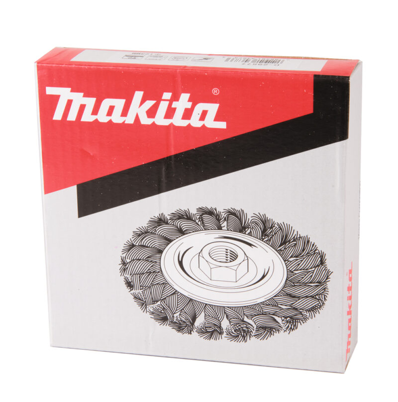 Щетка дисковая для УШМ (125 мм; М14; пучки витой проволоки 0,5 мм) Makita D-29577