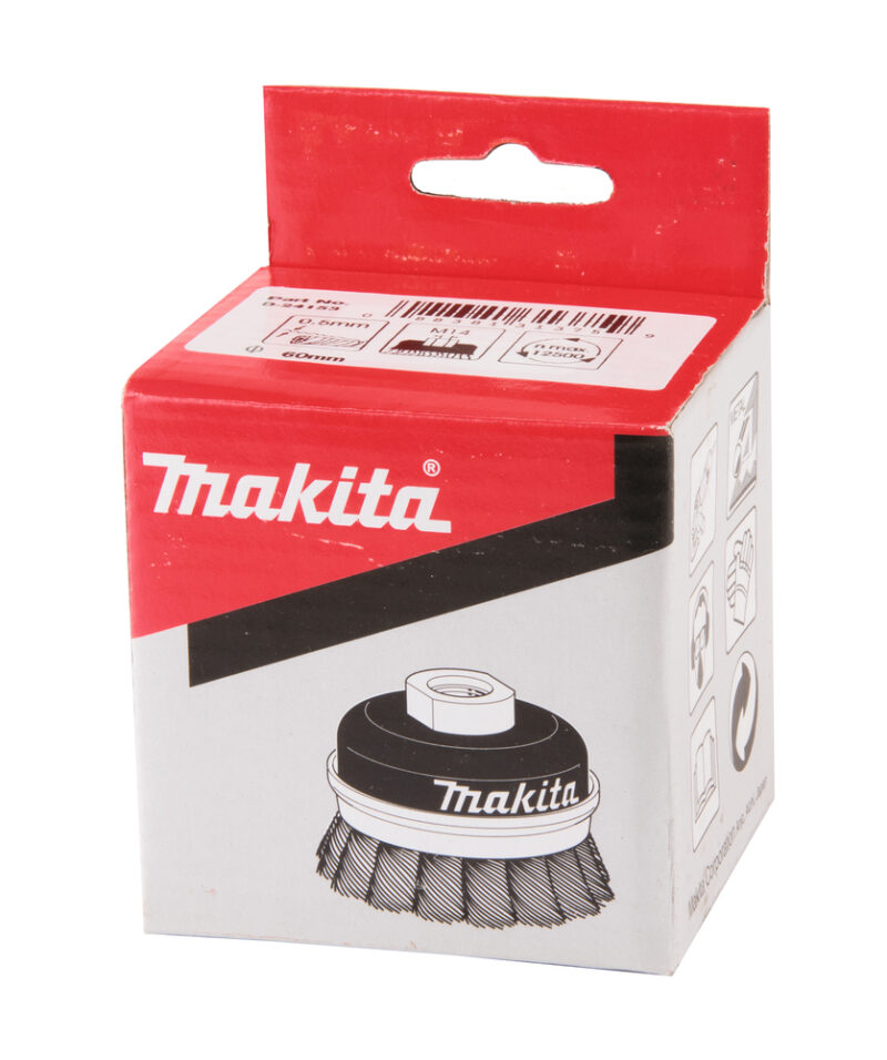 Щетка чашечная для УШМ (60 мм; М14) Makita D-24153