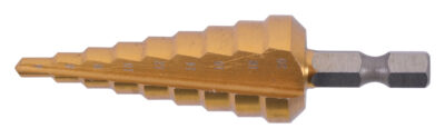 Сверло ступенчатое по металлу (9 ступеней; 4-20 мм; HSS) Makita D-40129