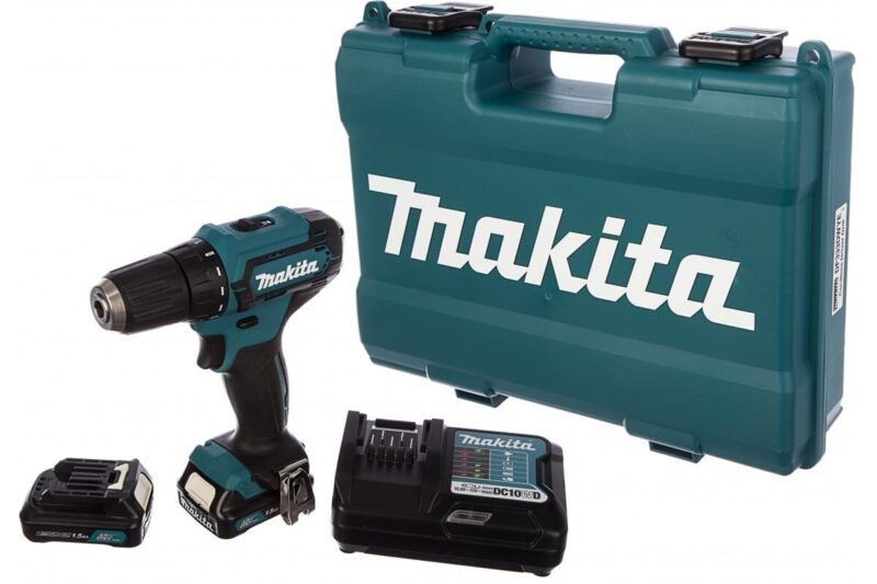 Аккумуляторная дрель-шуруповерт Makita CXT + набор бит D-31083 DF333DYX14