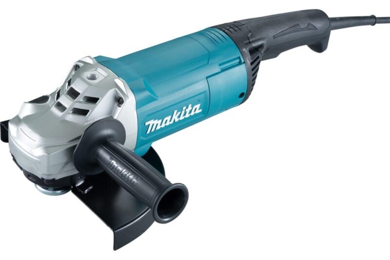 Угловая шлифовальная машина Makita 230 мм, 2700 Вт, 6600 об., расцепляющая муфта, 6.1 кг GA9082