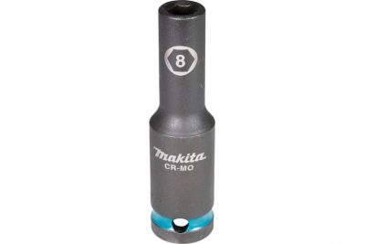 Головка ударная удлиненная торцовая Impact Black 8x81.5 мм, 1/2"DR Makita E-16405