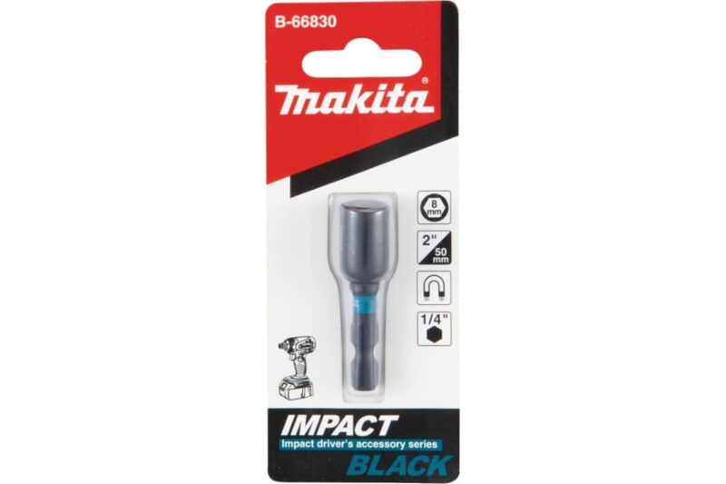 Головка торцевая магнитная Impact Black 8x50 мм Makita B-66830