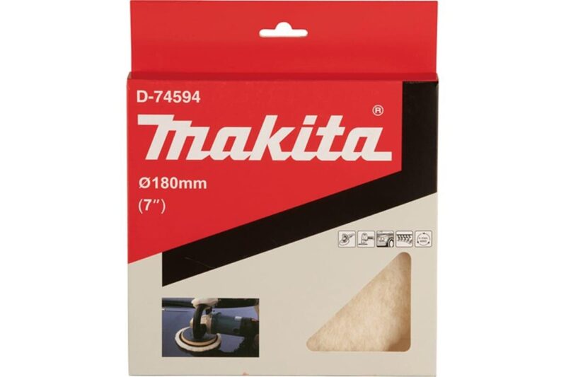 Насадка для полировки из шерсти (180 мм; липучка) Makita D-74594