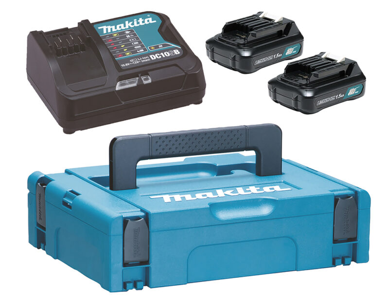 Набор PSK MKP1SY122 (2 аккумулятора BL1016, зарядное устройство DC10SB, кейс MAKPAC тип 1) Makita 197652-7