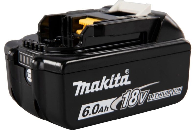 Аккумулятор BL1860B 6 Ач, индикатор заряда для LXT 18В Makita 632F69-8