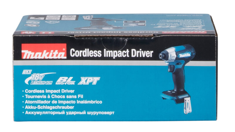 Аккумуляторный ударный шуруповерт Makita 18В, BL, XPT, Li-ion, 140 Нм DTD157Z