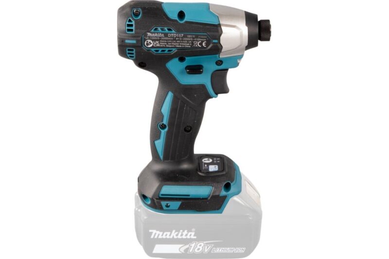 Аккумуляторный ударный шуруповерт Makita 18В, BL, XPT, Li-ion, 140 Нм DTD157Z