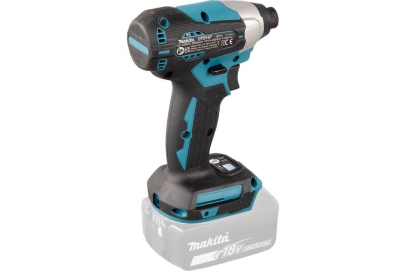 Аккумуляторный ударный шуруповерт Makita 18В, BL, XPT, Li-ion, 140 Нм DTD157Z