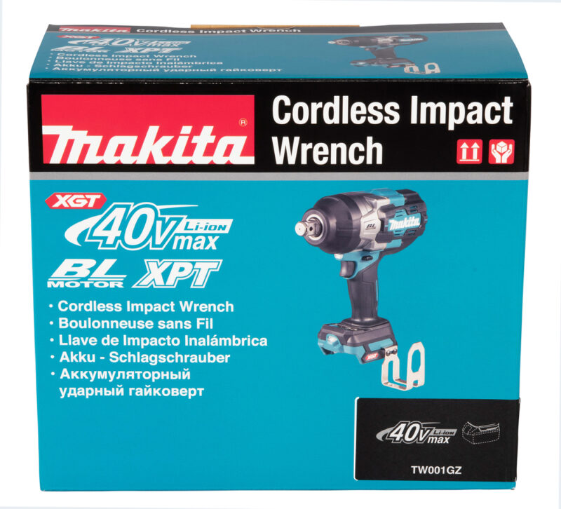 Гайковерт ударный Makita XGT BL без аккумулятора и ЗУ TW001GZ