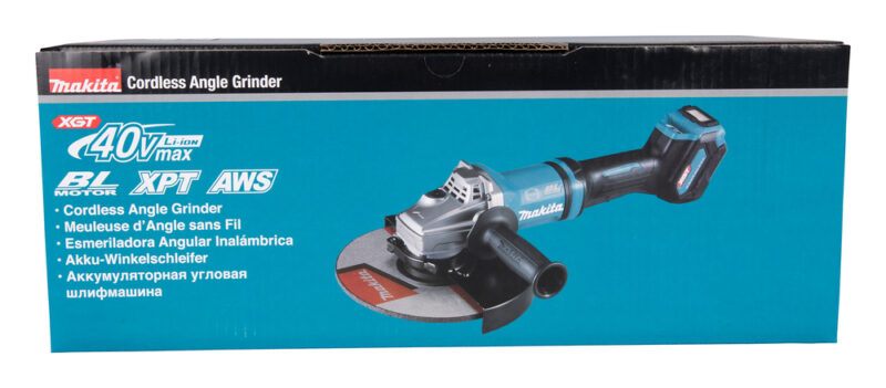 Аккумуляторная угловая шлифовальная машина Makita XGT GA038GZ