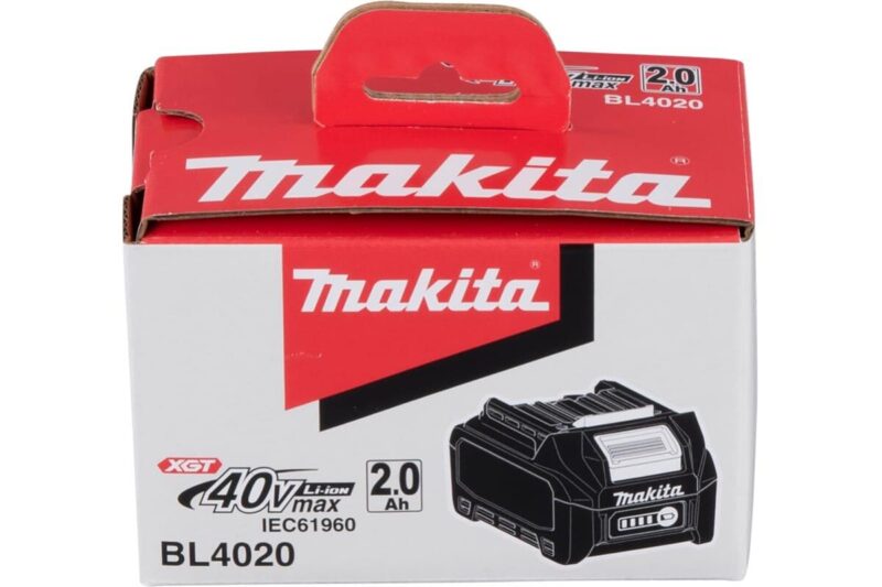 Аккумулятор XGT BL4020 40В, 2.0 А*ч Makita 191L29-0