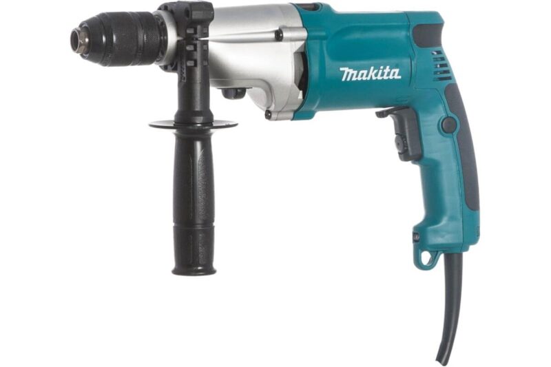 Двухскоростная ударная дрель Makita HP 2051 F