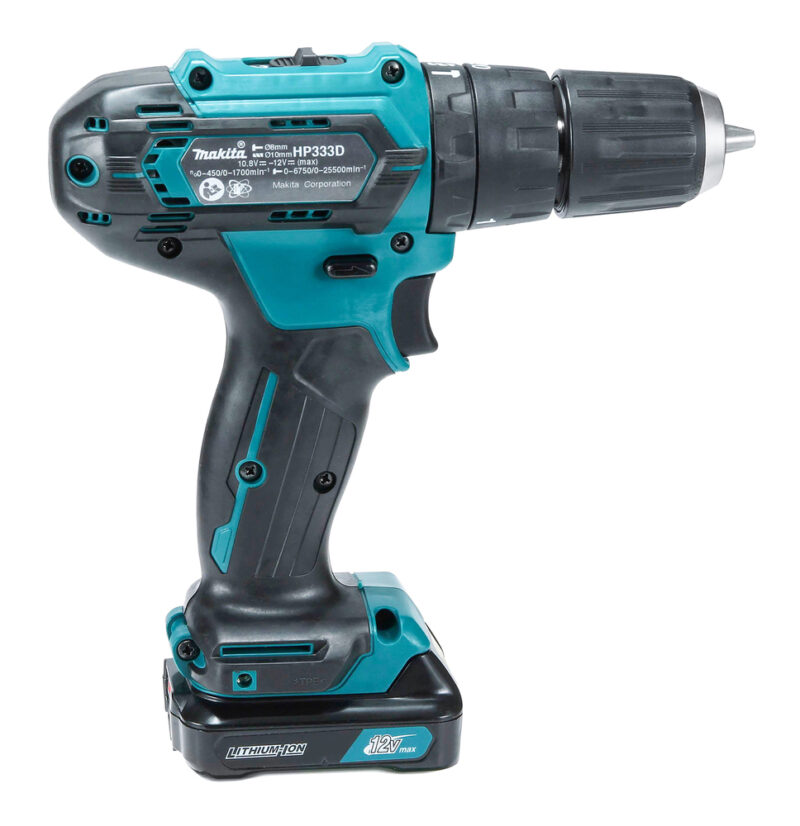 Аккумуляторная дрель-шуруповерт Makita HP333DWAE