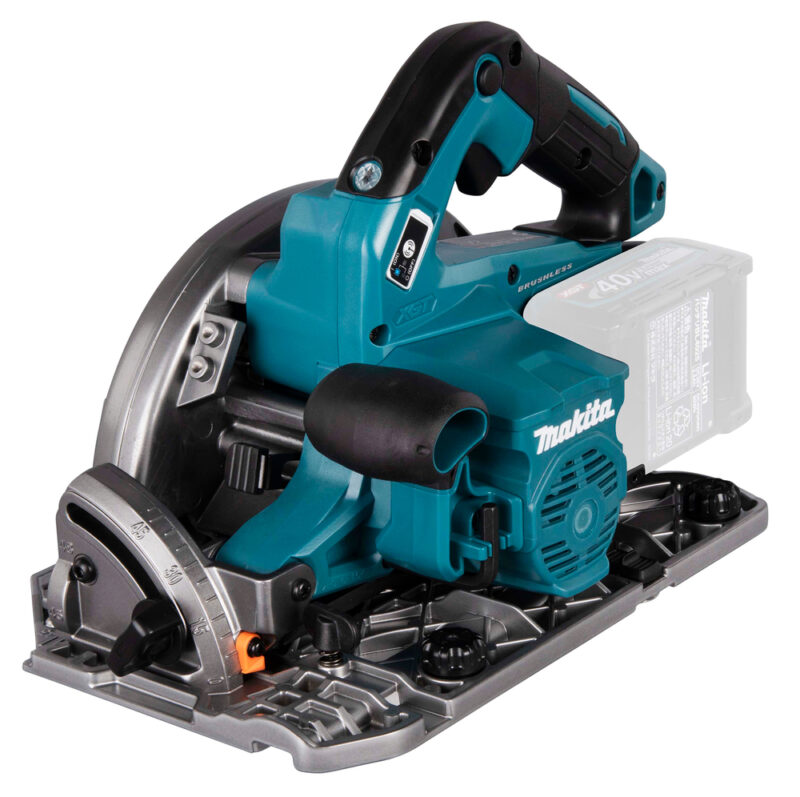 Аккумуляторная дисковая пила Makita XGT BL 40В без аккумулятора и ЗУ HS004GZ