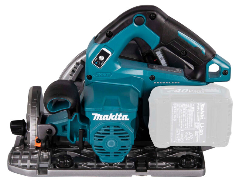 Аккумуляторная дисковая пила Makita XGT BL 40В без аккумулятора и ЗУ HS004GZ