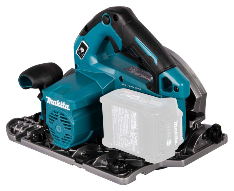 Аккумуляторная дисковая пила Makita XGT BL 40В без аккумулятора и ЗУ HS004GZ