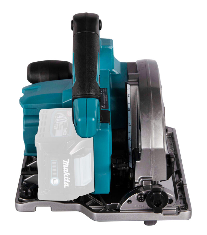 Аккумуляторная дисковая пила Makita XGT BL 40В без аккумулятора и ЗУ HS004GZ