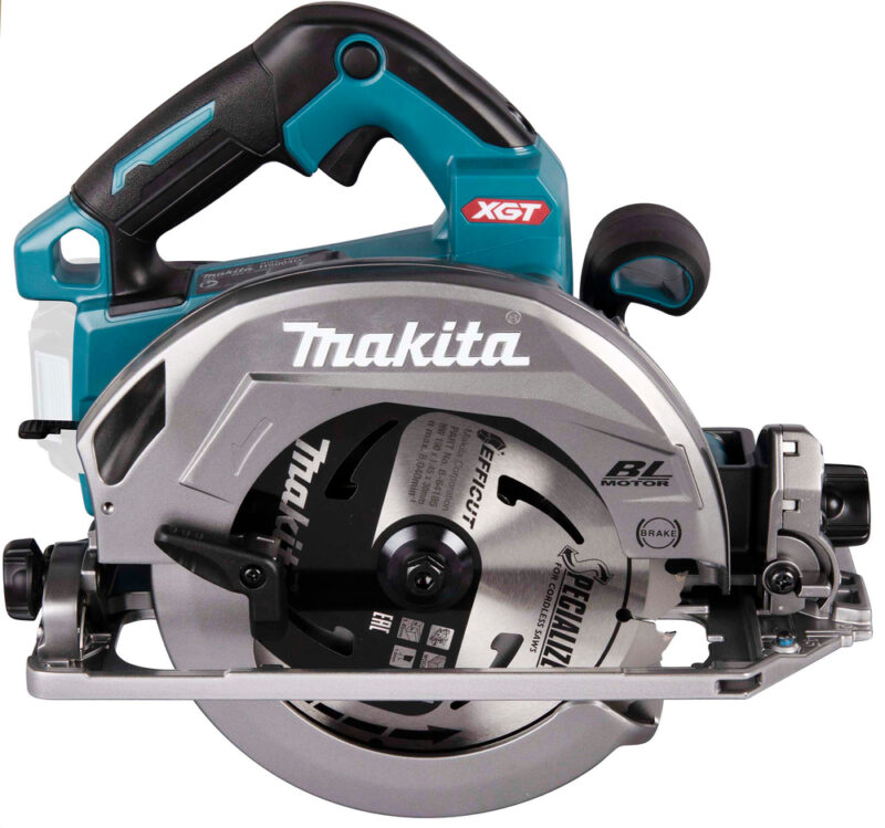 Аккумуляторная дисковая пила Makita XGT BL 40В без аккумулятора и ЗУ HS004GZ