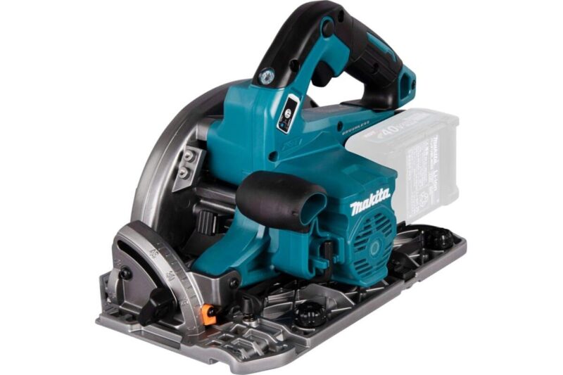 Аккумуляторная дисковая пила Makita XGT BL 40В без аккумулятора и ЗУ HS004GZ