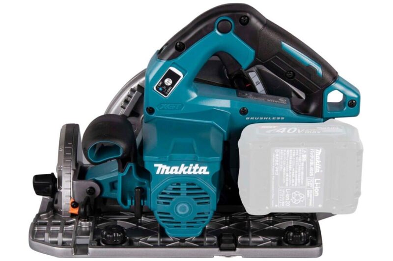 Аккумуляторная дисковая пила Makita XGT BL 40В без аккумулятора и ЗУ HS004GZ