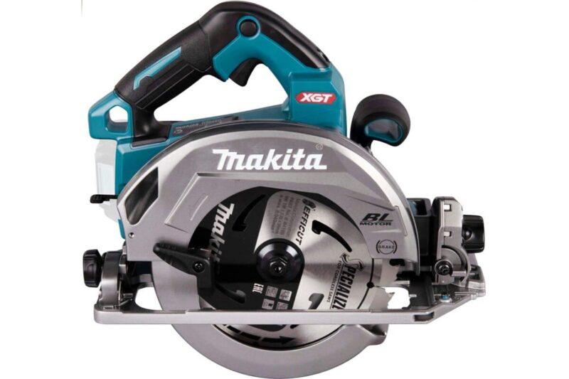 Аккумуляторная дисковая пила Makita XGT BL 40В без аккумулятора и ЗУ HS004GZ