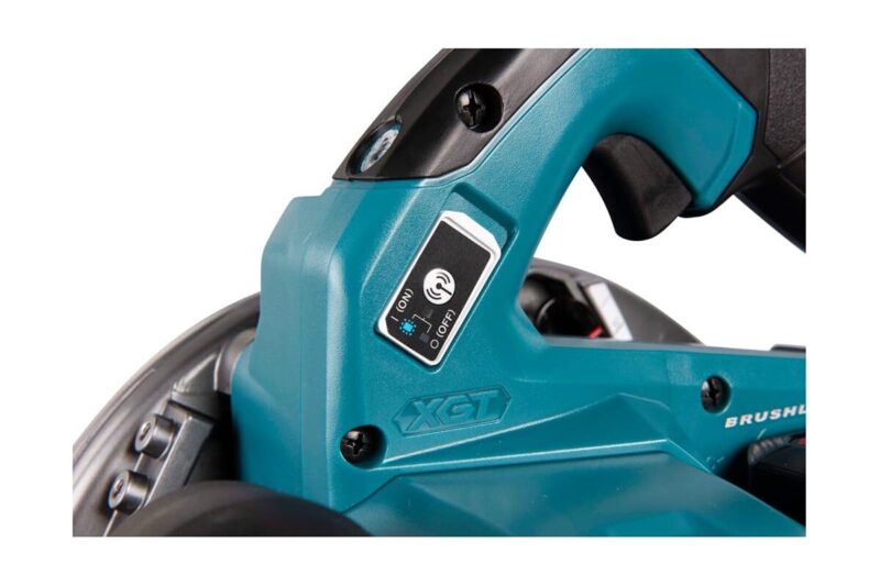 Аккумуляторная дисковая пила Makita XGT BL 40В без аккумулятора и ЗУ HS004GZ