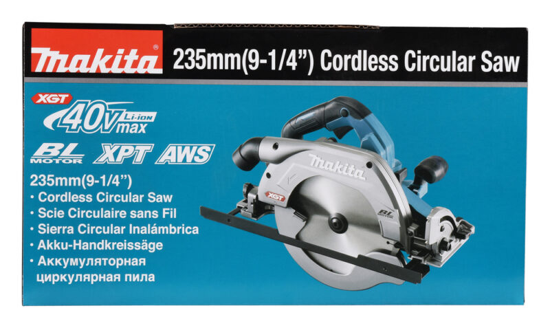 Дисковая аккумуляторная пила Makita XGT BL 40В HS009GZ