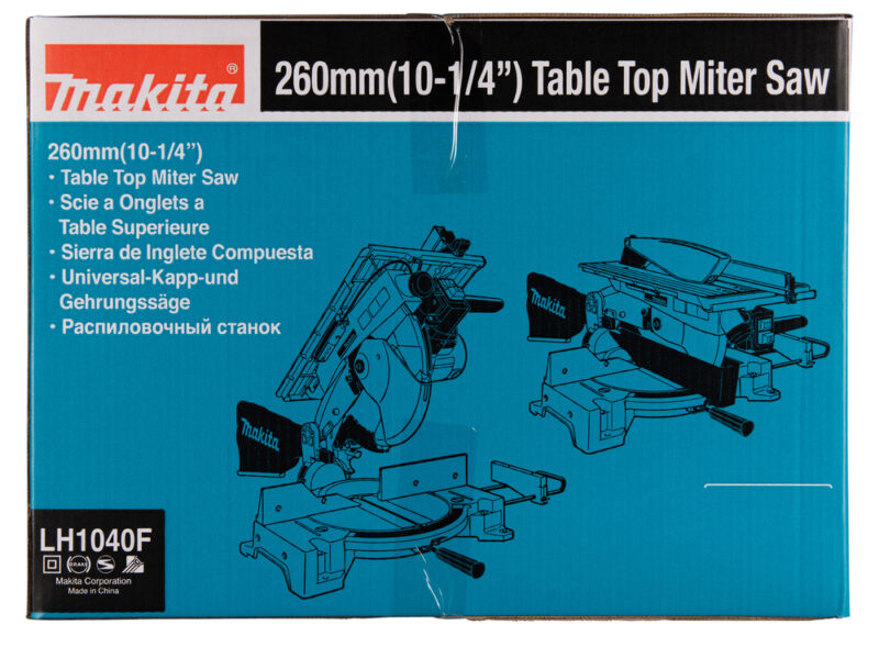 Комбинированная торцовочная пила Makita LH 1040 F
