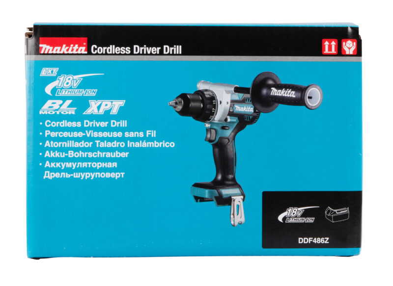 Аккумуляторная бесщеточная дрель-шуруповерт Makita DDF486Z