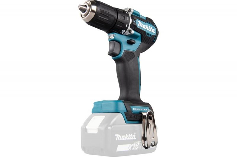Бесщеточная аккумуляторная дрель-шуруповерт Makita XPT 18В, бак и зу DDF487Z