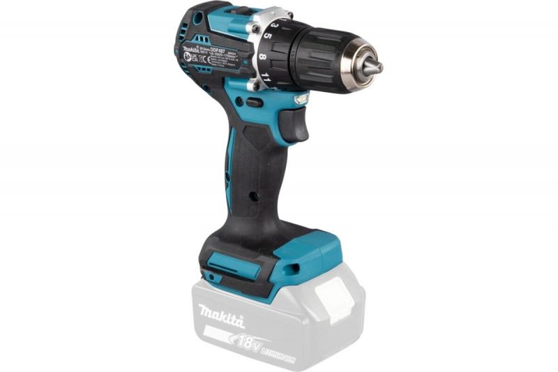 Бесщеточная аккумуляторная дрель-шуруповерт Makita XPT 18В, бак и зу DDF487Z