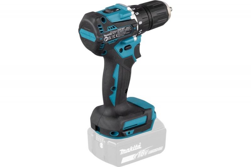 Бесщеточная аккумуляторная дрель-шуруповерт Makita XPT 18В, бак и зу DDF487Z