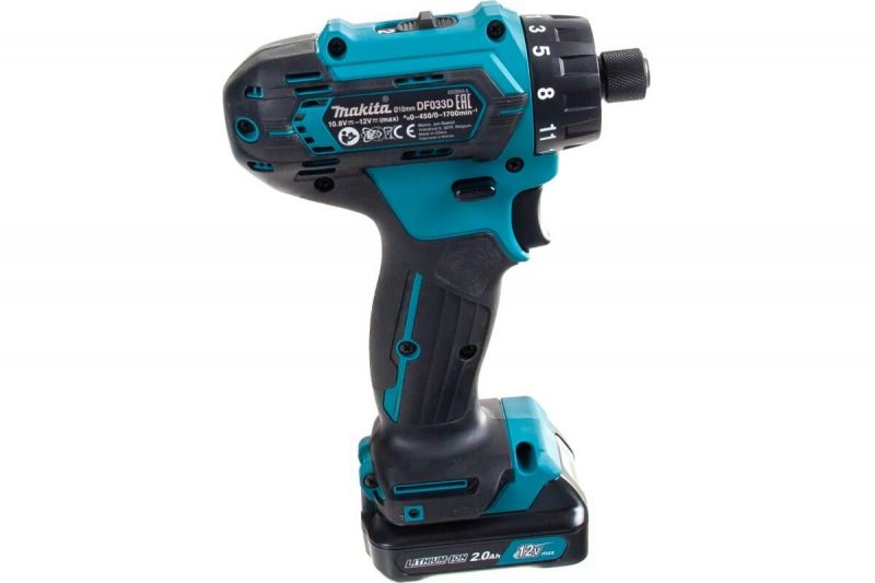 Аккумуляторная дрель-шуруповерт Makita CXT DF033DWAE