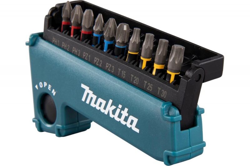 Набор насадок Impact Premier (11 шт.; 25 мм; C-form; PH, PZ, T; магнитный держатель) Makita E-03567