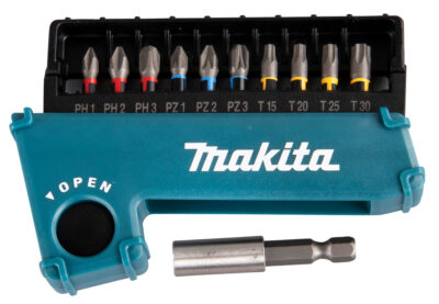 Набор насадок Impact Premier (11 шт.; 25 мм; C-form; PH, PZ, T; магнитный держатель) Makita E-03567