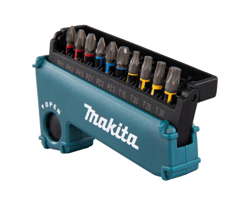 Набор насадок Impact Premier (11 шт.; 25 мм; C-form; PH, PZ, T; магнитный держатель) Makita E-03567